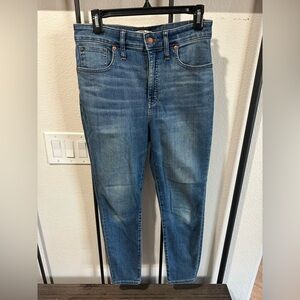 Madewell Curvy High Rise Skinny Crop Women's Jeans